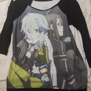 SAO Anime long sleeve shirt